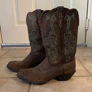 Brown Justin Cowboy Boots